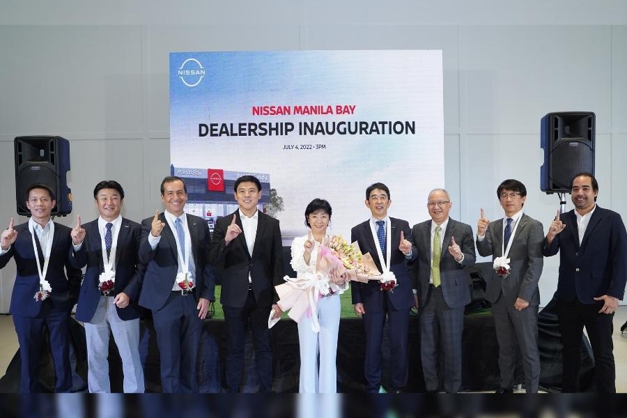 Nissan Manila Bay dealership comes with LEAF EV charging station