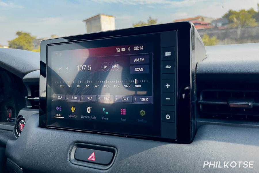 Honda HR-V touchscreen