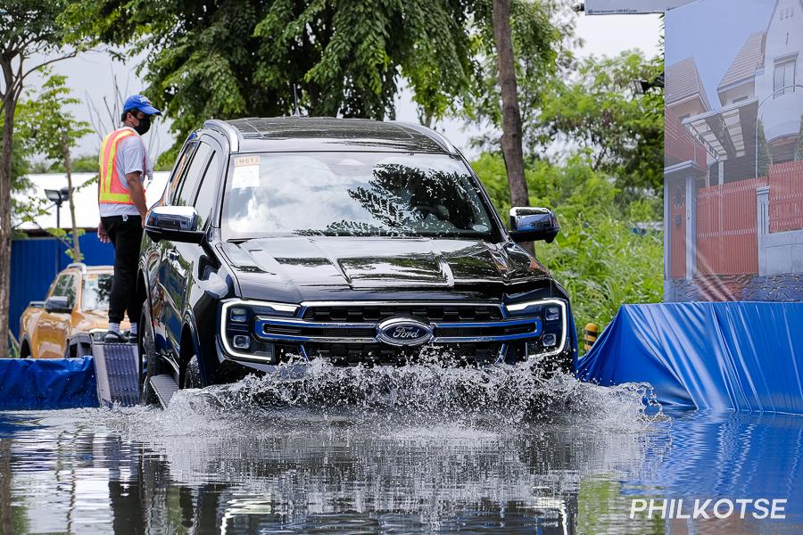 2023 Ford Everest water wading