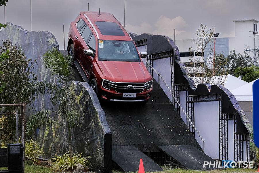 2023 Ford Everest hill descent control