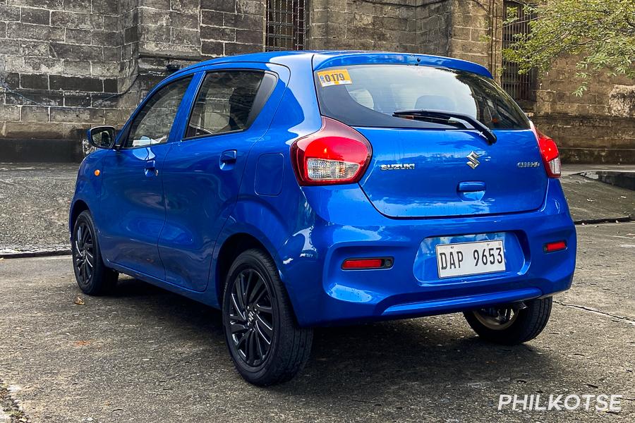 2022 Suzuki Celerio rear shot