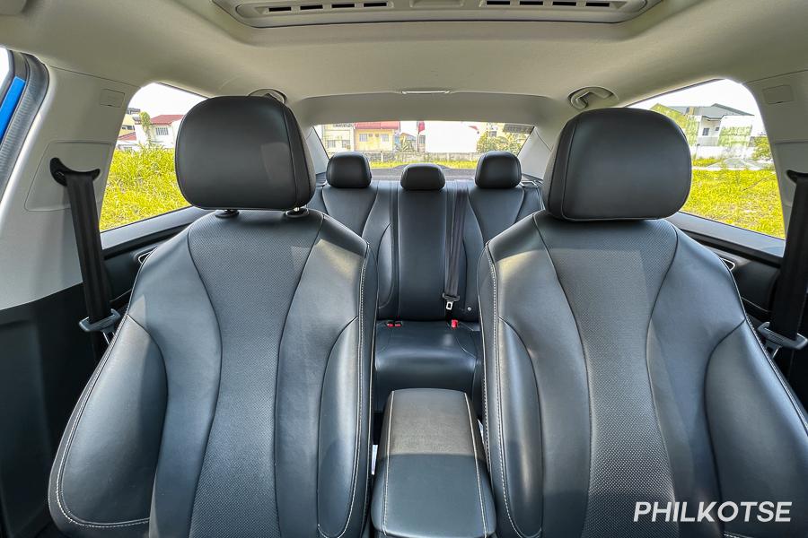 MG 5 seats