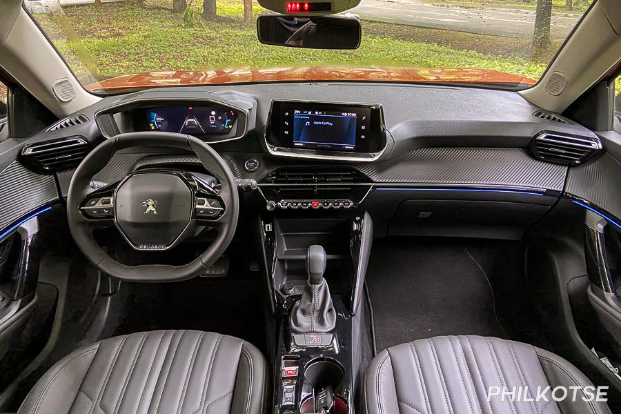 2022 Peugeot 2008 interior dashboard