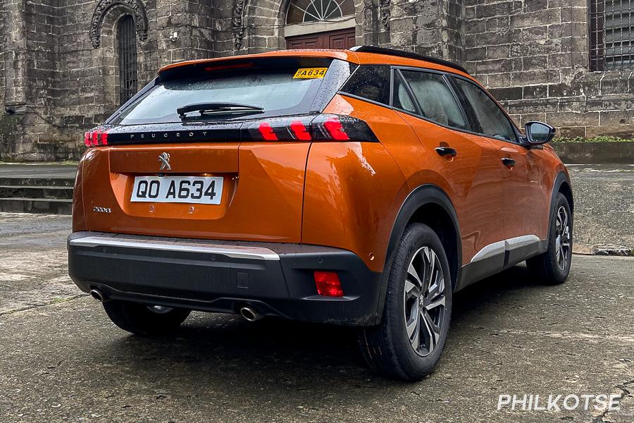 2022 Peugeot 2008 rear shot