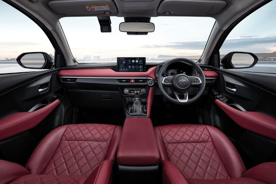 A picture of the interior of the 2023 Toyota Ativ (Vios)