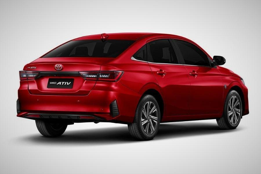 The new Ativ's (Vios) rear end