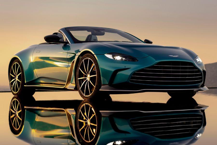 2023 Aston Martin V12 Vantage Roadster packs 690-hp twin-turbo mill       