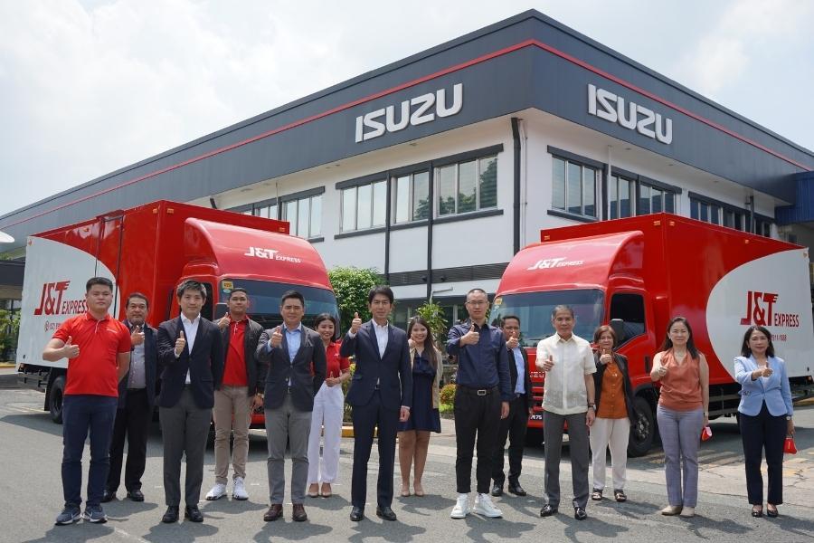 Isuzu PH, J&T Express renew partnership with new truck purchases