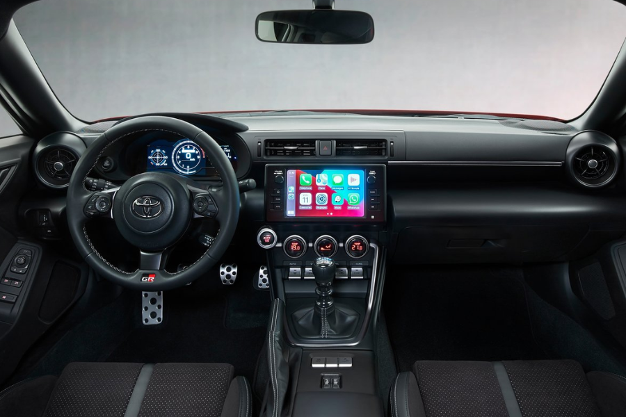 The 2023 Toyota GR 86's cockpit