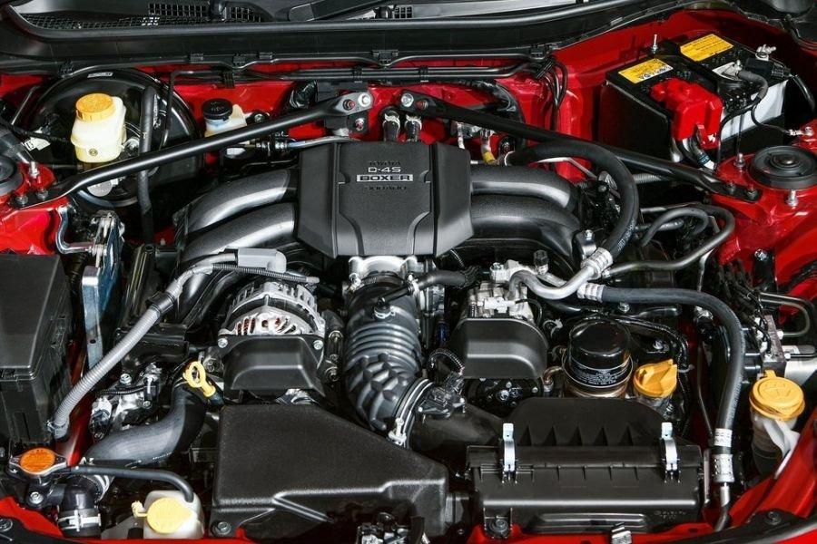 A picture of  the GR 86's 2.4-liter engine