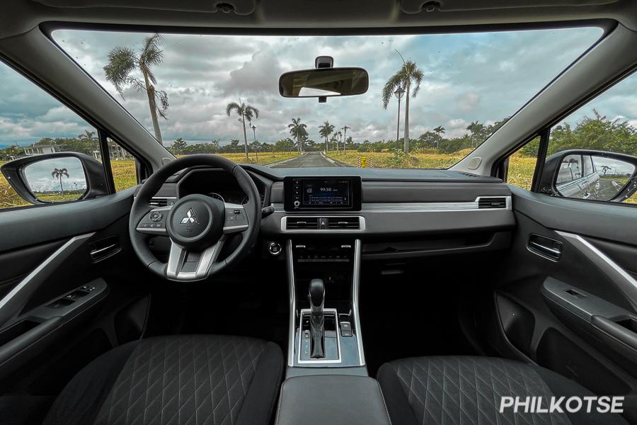 A picture of the interior of the Mitsubishi Xpander