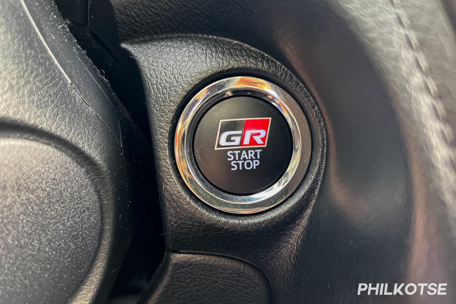 Toyota Vios GR-S push start button