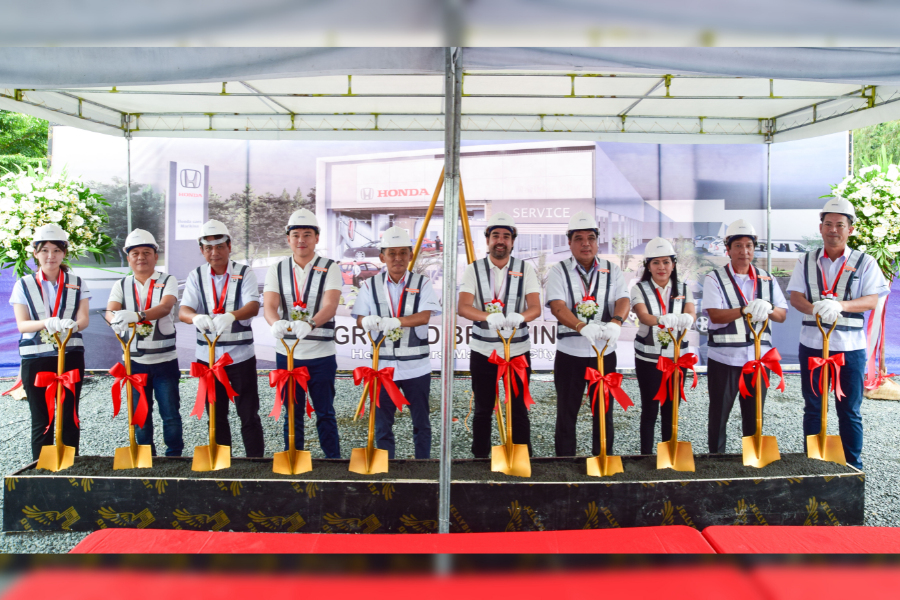 Honda Cars PH breaks ground for new dealership in Marikina City