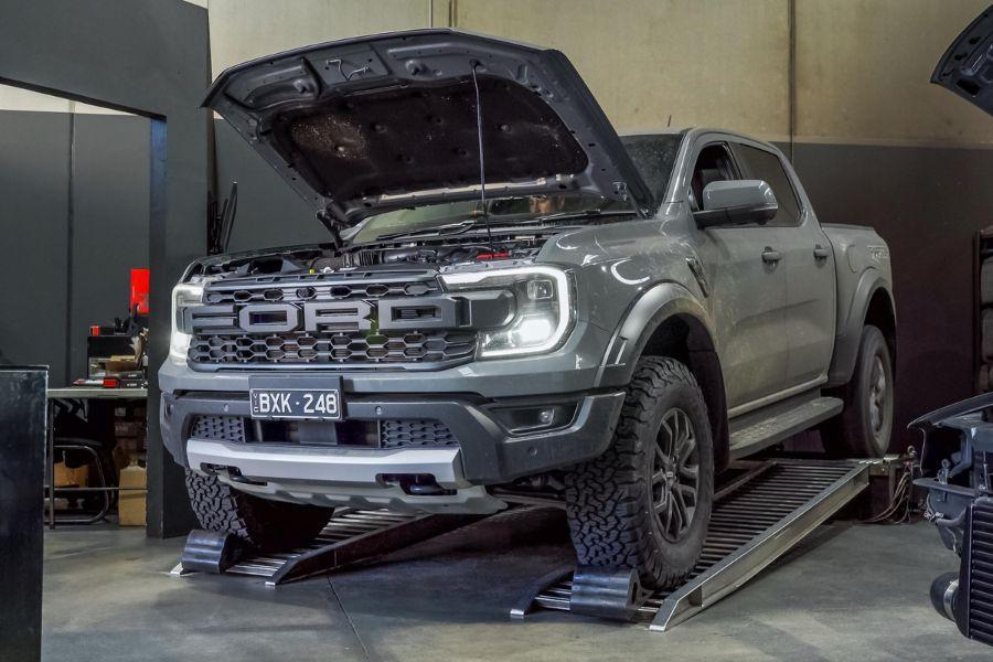 2023 Ford Ranger Raptor shows significant power loss in dyno testing 