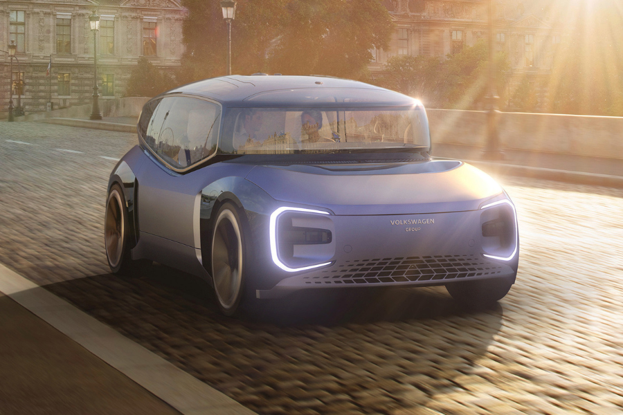 Volkswagen Gen. Travel concept self-driving car redefines chill ride