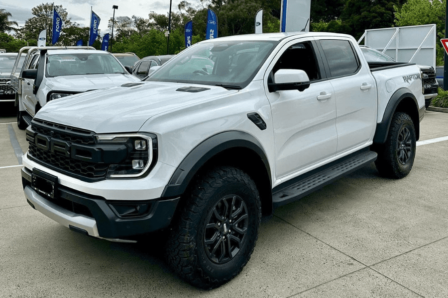 Here are six 2023 Ford Ranger Raptor colors in the metal