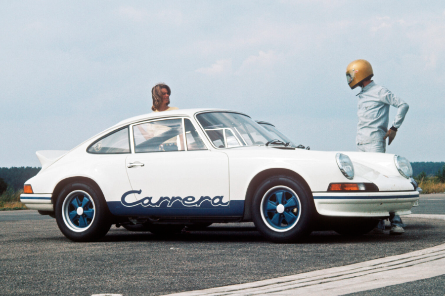 Porsche Carrera RS 2.7 celebrates 50 years with Tag Heuer
