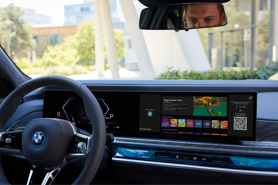 BMW infotainment system to have multiplayer video games