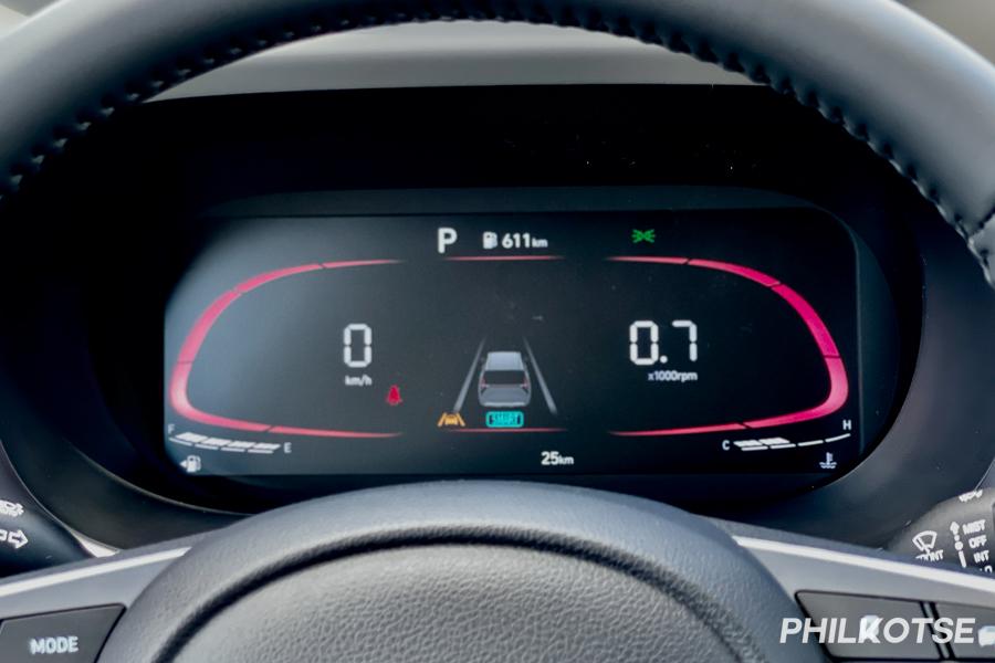 2023 Hyundai Stargazer digital gauge cluster