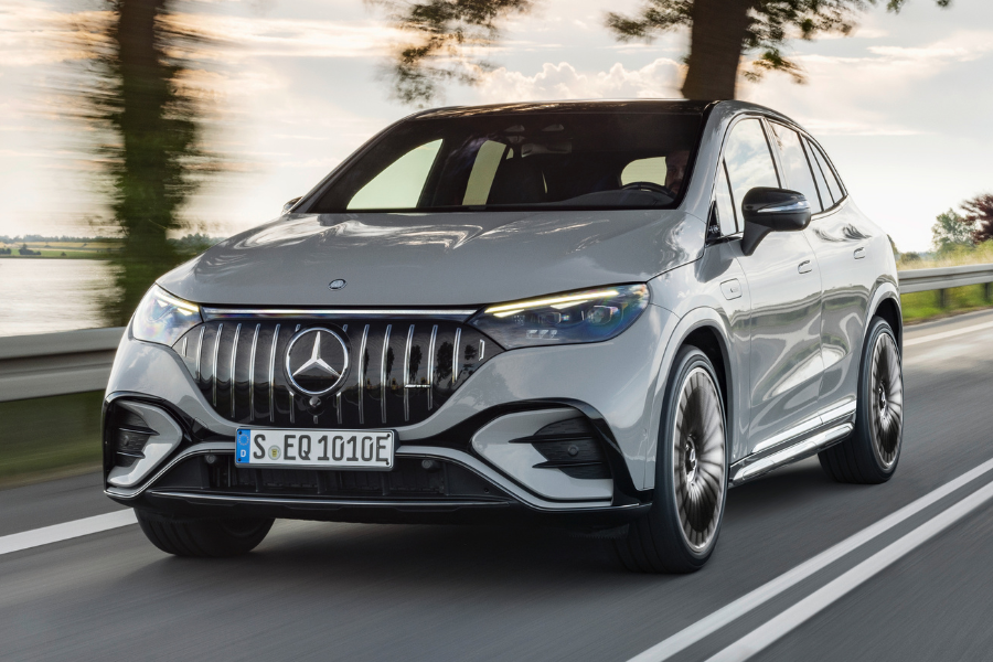 2024 MercedesAMG EQE electric performance SUV debuts