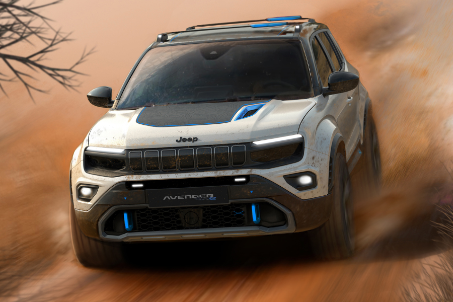 Jeep Avenger 4x4 concept revealed as electric off-roader