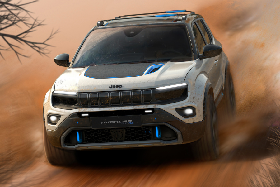 Jeep Avenger 4x4 concept revealed as electric offroader