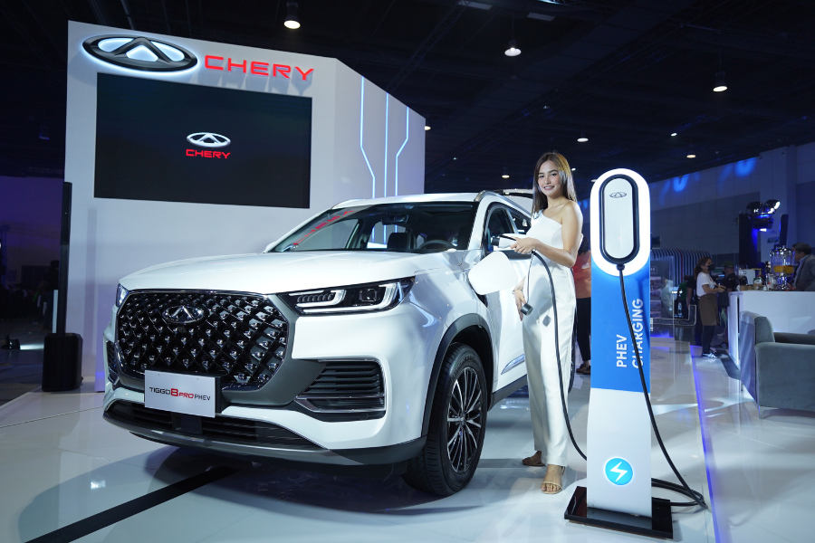 Chery showed off Tiggo 8 Pro PHEV’s capabilities at 2022 PEVS 