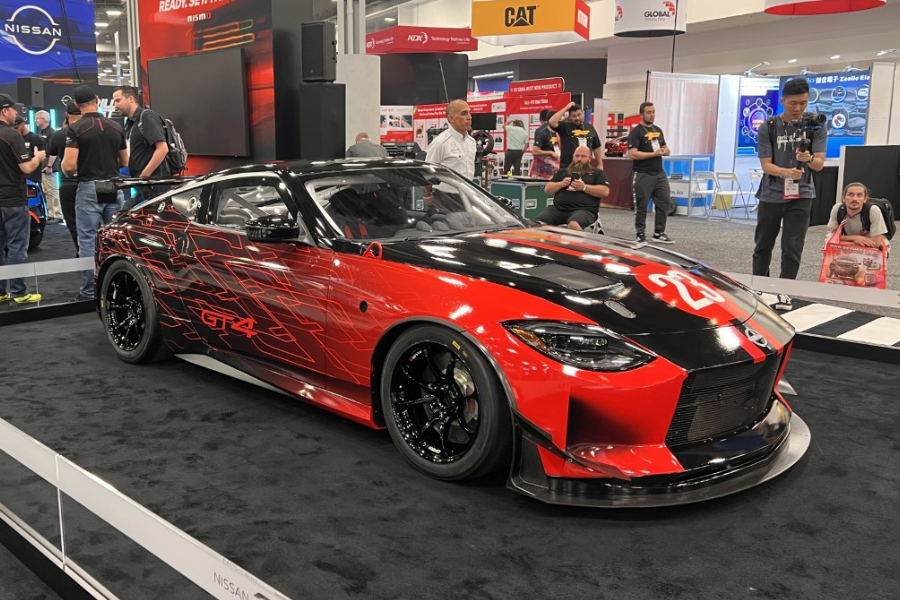 Nissan Z GT4 race car revealed at 2022 SEMA show
