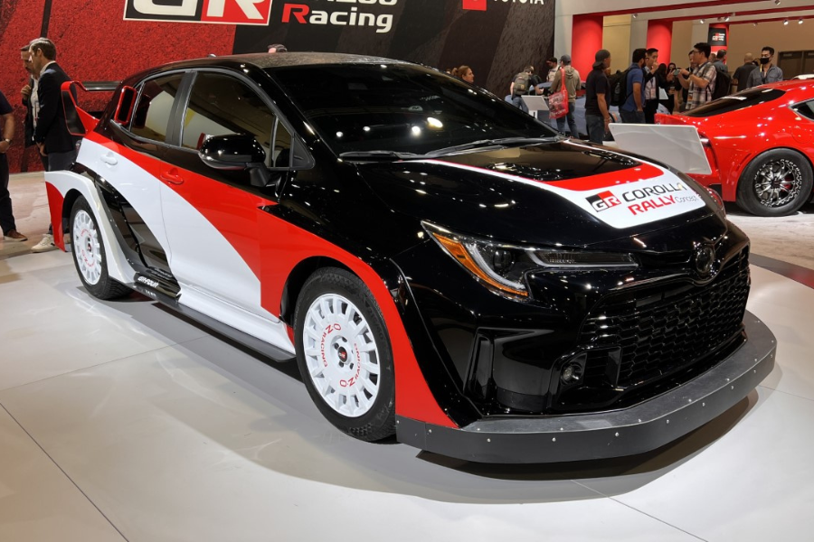 Toyota reveals GR Corolla Rally concept at 2022 SEMA