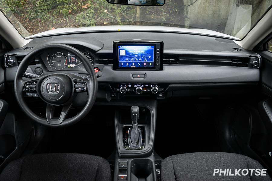 A picture of the HR-V  S' front cabin