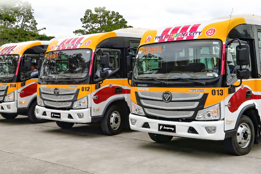 Foton F-Jeepney F29 bolsters Grotto-Novaliches transport operations    