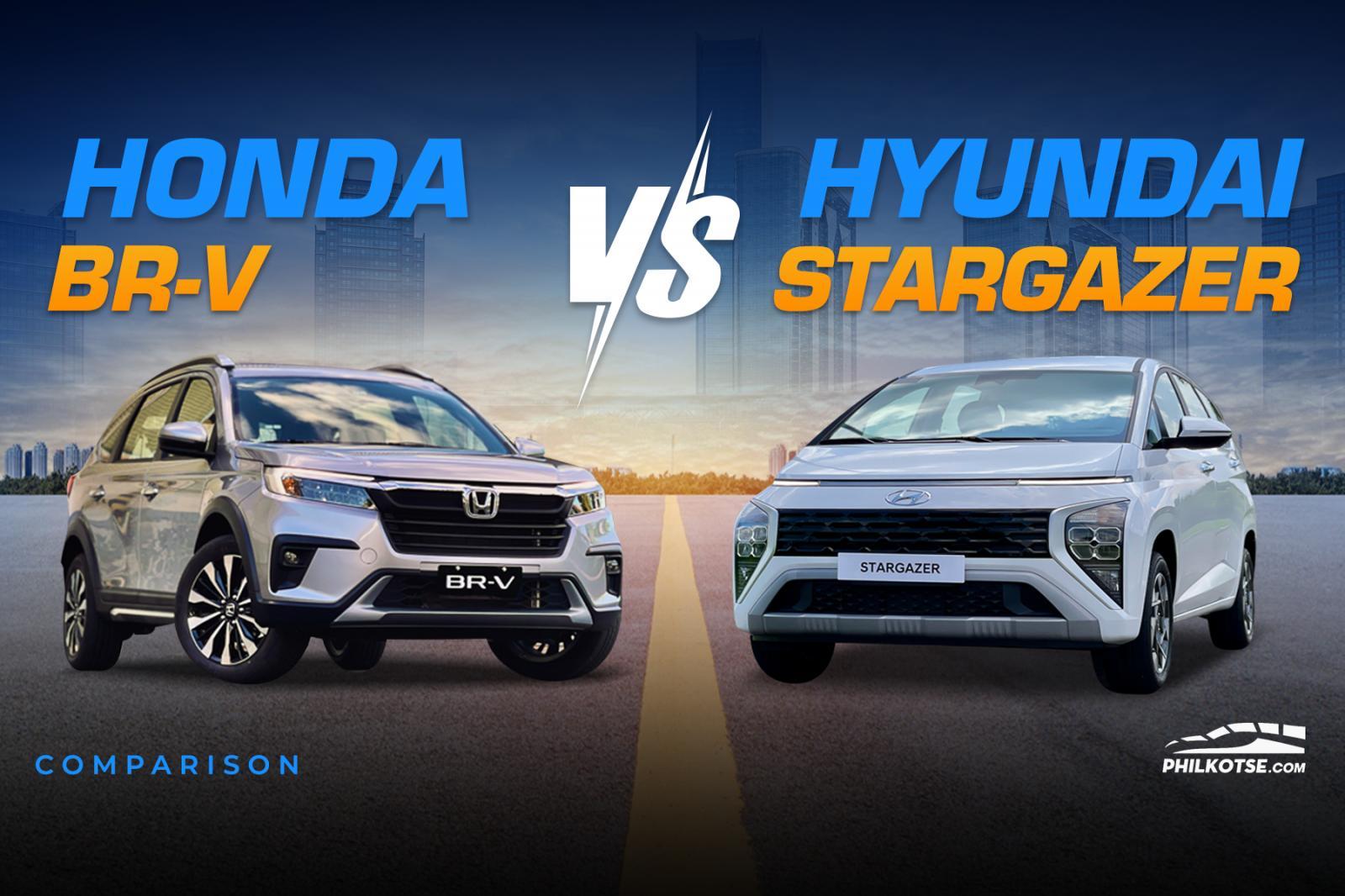 2023 Honda BR-V vs Hyundai Stargazer Comparison: Spec Sheet Battle 