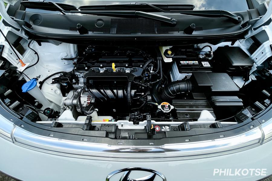 The Hyundai Stargazer's 1.5-liter inline-4 gasoline engine