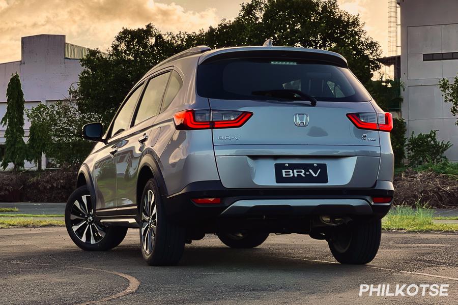A picture of the rear of the Honda BR-V