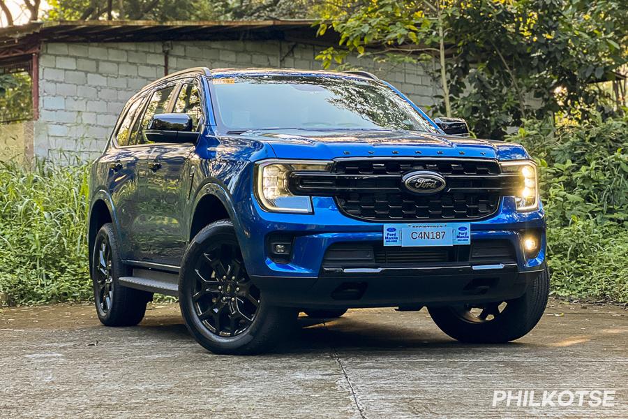 Ford Everest front view