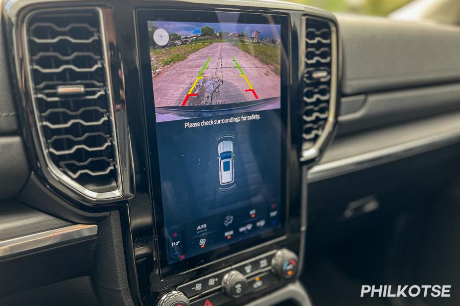 Ford Everest infotainment screen