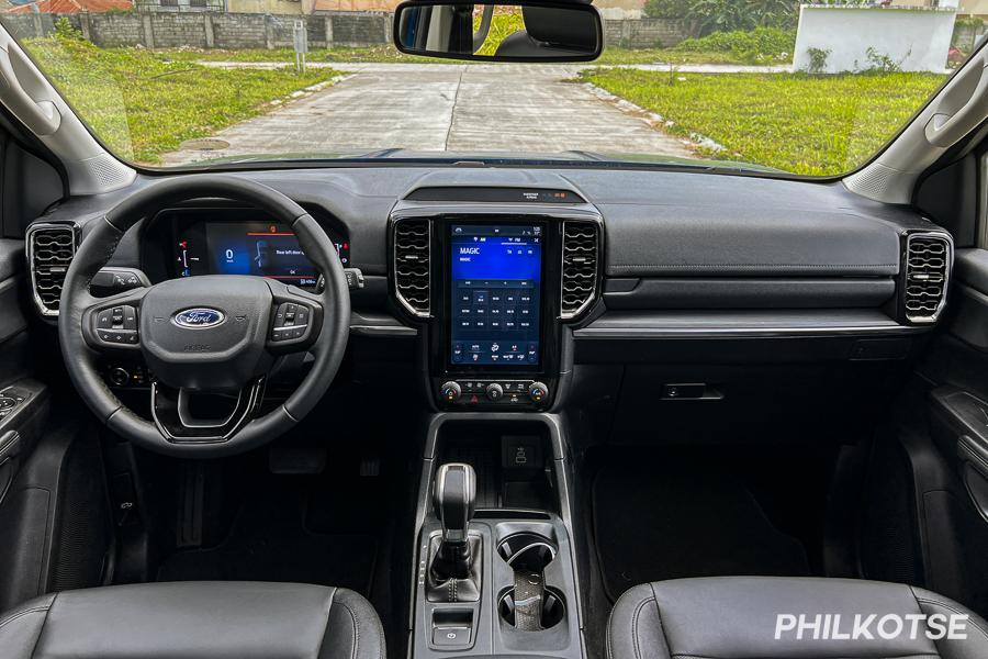 Ford Everest interior view