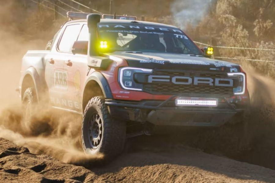 Ford Ranger Raptor Conquers Baja 1000 Desert Race