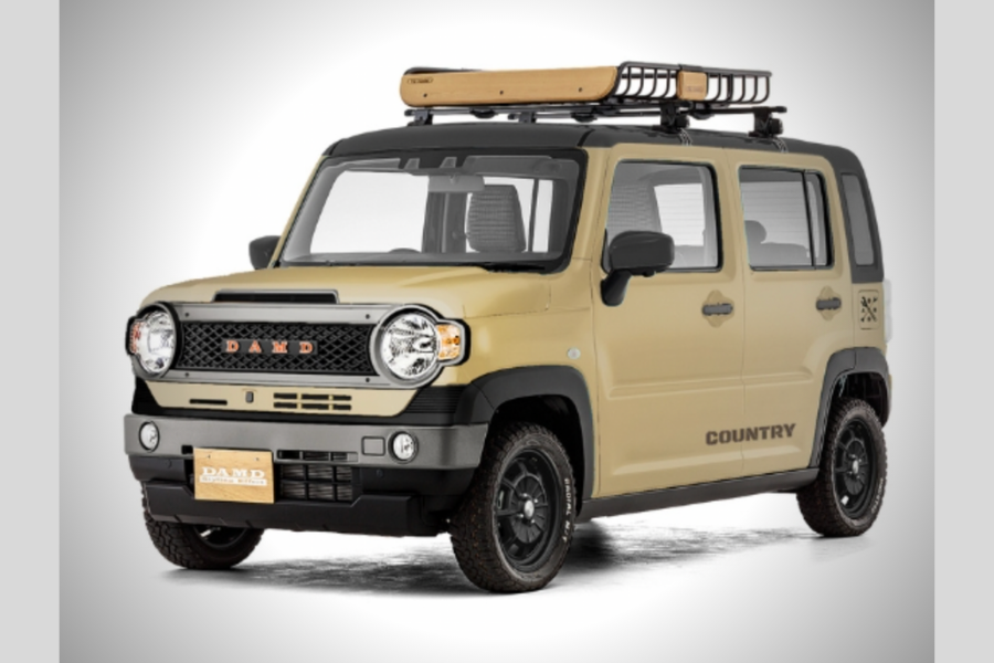 Suzuki Hustler turns into compact road trip car with body kits  