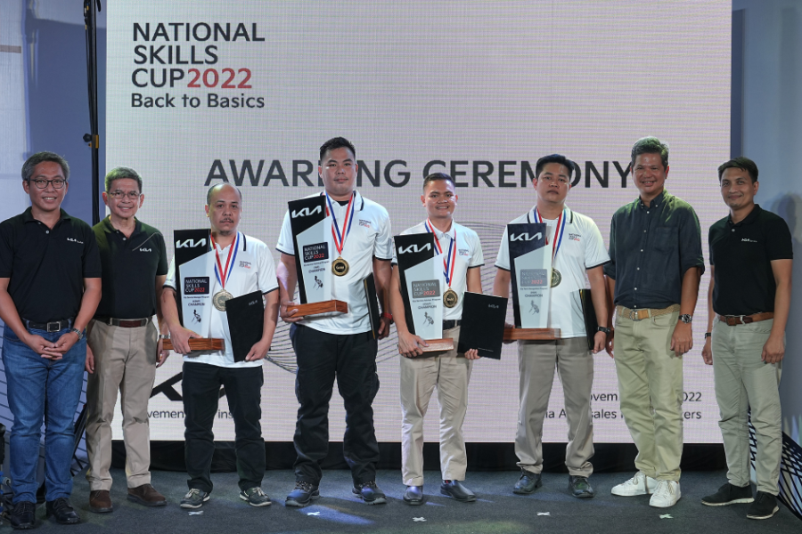 Kia PH’s 2022 National Skills Cup showcases aftersales service