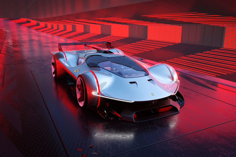 Ferrari Unveils Vision Gran Turismo As First Concept Car For Gt7
