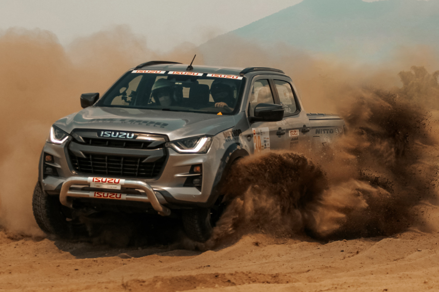 Isuzu D-Max Team secures 1-2 finish at 2022 PH Rallycross Series