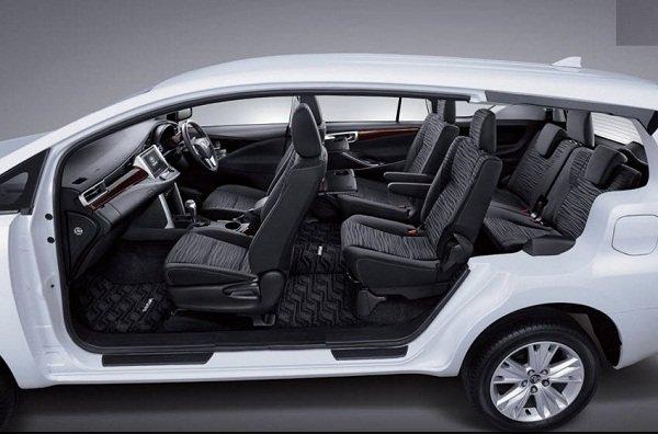 Other Toyota Innova variants now come with captain seats