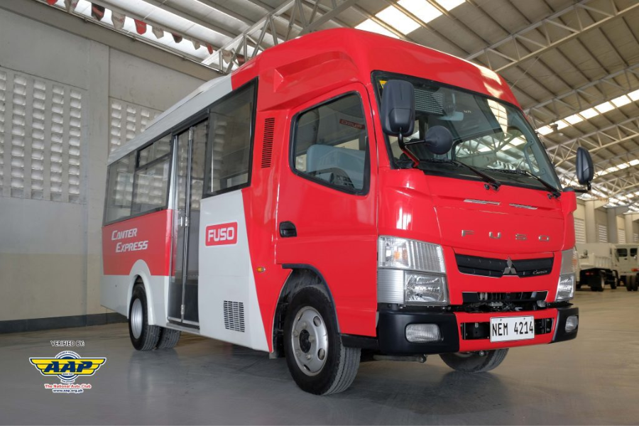 Fuso Canter Express modern PUV gets 8.8 km/l fuel economy