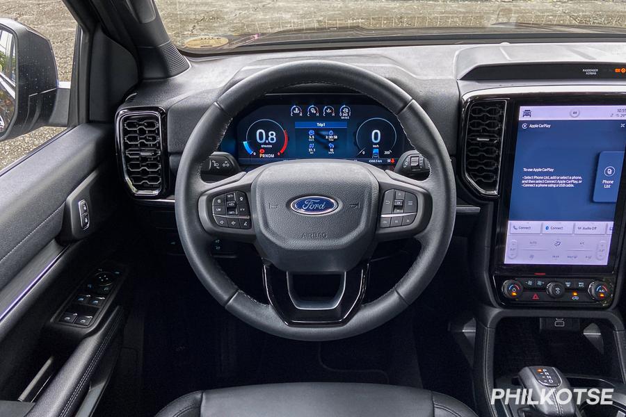 2023 Ford Everest steering wheel