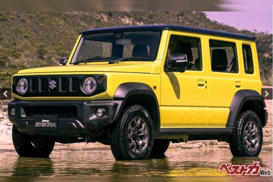 Suzuki Jimny 5-door closely resembles online renders