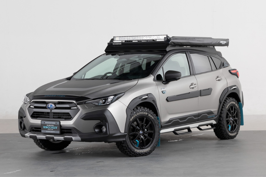 Subaru reveals new images of Crosstrek, Rex Boost Gear concepts  
