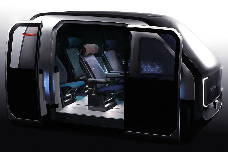 Toyota MX221 Concept shows sleek, modern interior 