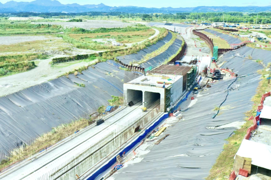DOTr reports good progress for its massive North-South Commuter Railway project 