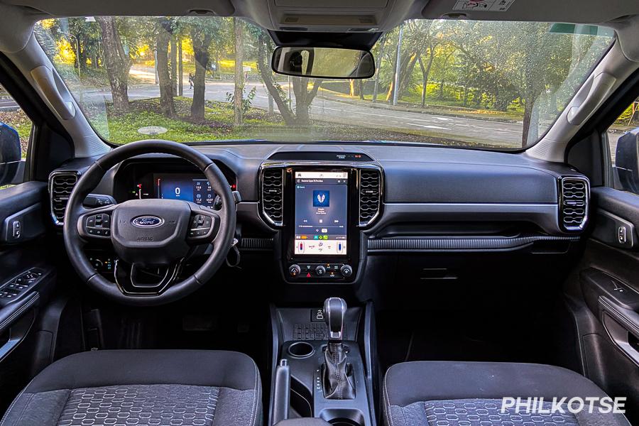2023 Ford Ranger XLT interior dashboard